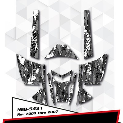 WRAP KIT FOR SKI DOO REV MXZ SUMMIT GSX GTX EXPEDITION 2003 to 2007 NEB-5431