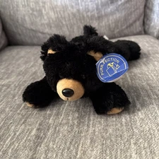 MJC Purr-Fection 1992 Baby Smoky Black Bear Plush Stuffed Animal