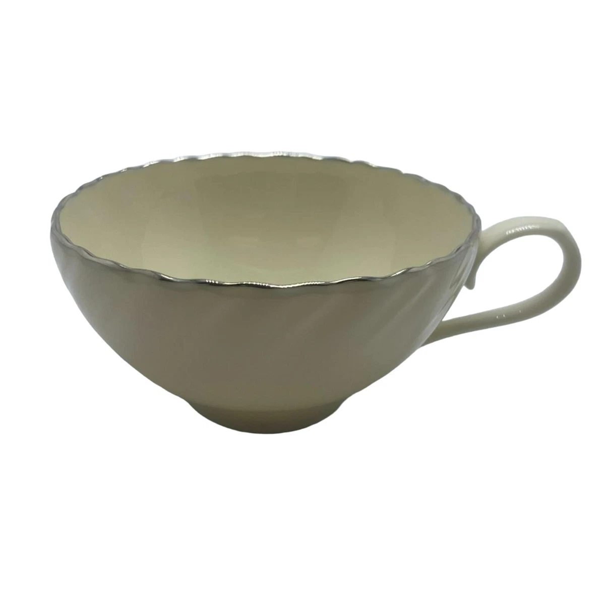 Lenox Weatherly #D517 Tazza E Piattini - Set Vintage In Porcellana