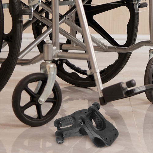 2pcs Rubber Crutch Holder Wheelchair Cane Holder Mobility Scooter Crutch - Picture 12 of 12