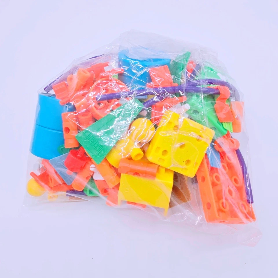 Juego de acción para bicicleta y jinete Playskool Tinkertoy de colección juguete de construcción Foto 3 de 4