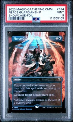 Fierce Guardianship (Borderless) Commander Masters Foil for sale