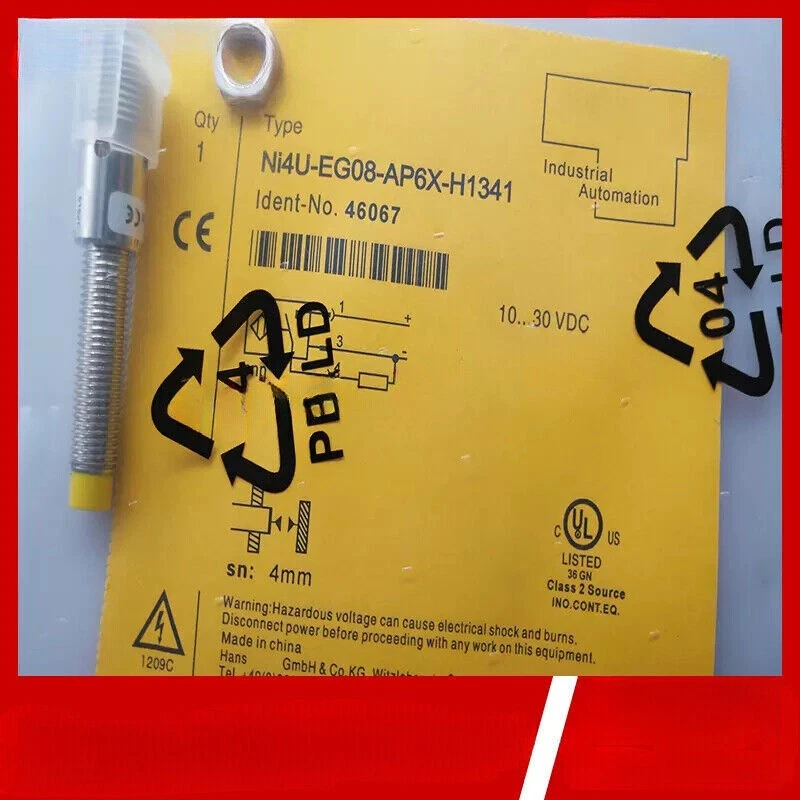 1Pcs New For TURCK proximity switch sensor Ni4U-EG08-AP6X-H1341 - Image 2 of 3