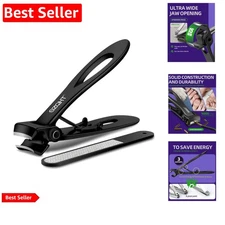 All-in-One Nail Clippers Set with Professional Nail File - Must-Have for Seniors
