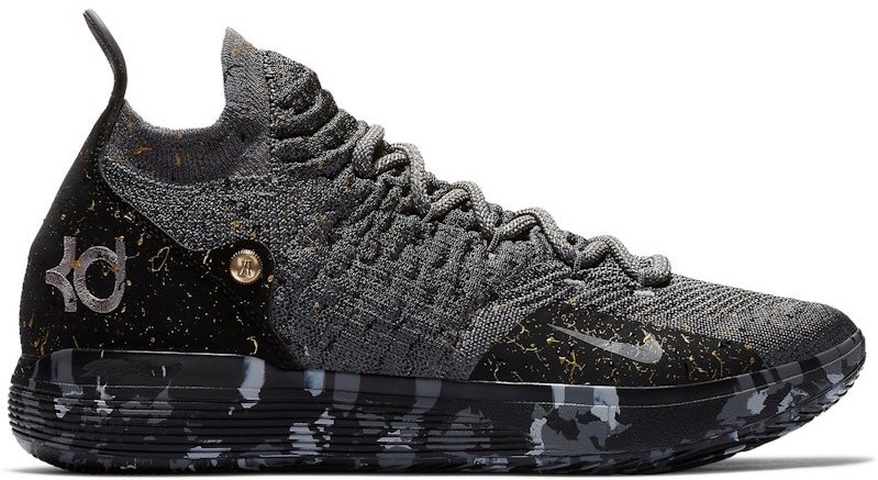 Nike Zoom KD 11 Gold Splatter for Sale | Authenticity Guaranteed