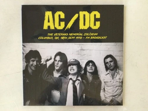 AC/DC - The Veterans Memorial Coliseum  9/10/78 FM Broadcast LP New Sealed
