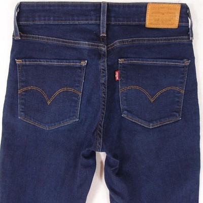 Levi's 721 Damenjeans HIGH RISE SKINNY Stretch Skinny blau W27 L30 Größe 8