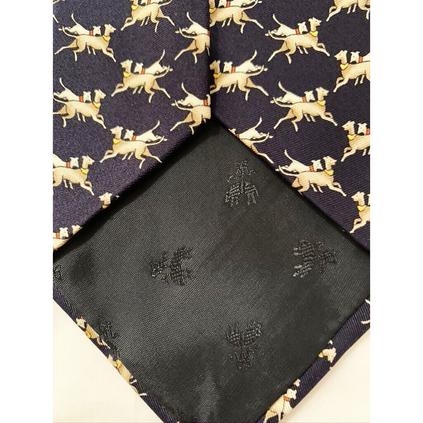 SilkTie - Brooks Basic - Dogs pattern Made in the… - image 4