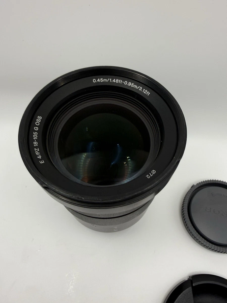 *Leer* Lente para cámara SONY E PZ 18-105 mm F/4 G OSS MONTURA E SELP18105G *Mal estado.*