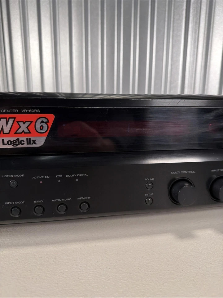 Kenwood VR-60RS AV Tuner Dolby Digital Stereo Receiver No Remote - Working! - Image 4 of 4