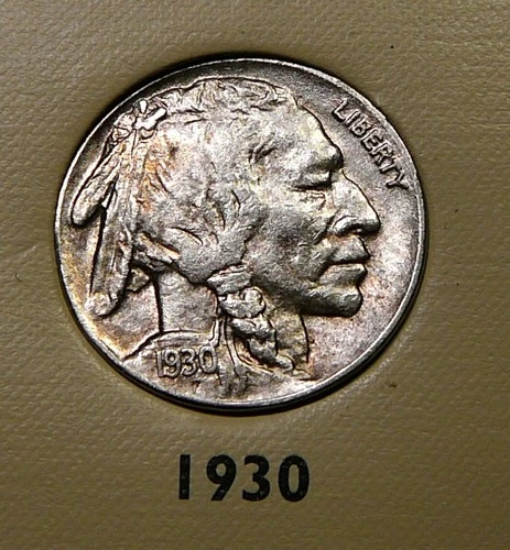 1930 Buffalo Nickel - AU / About Uncirculated  (SA)