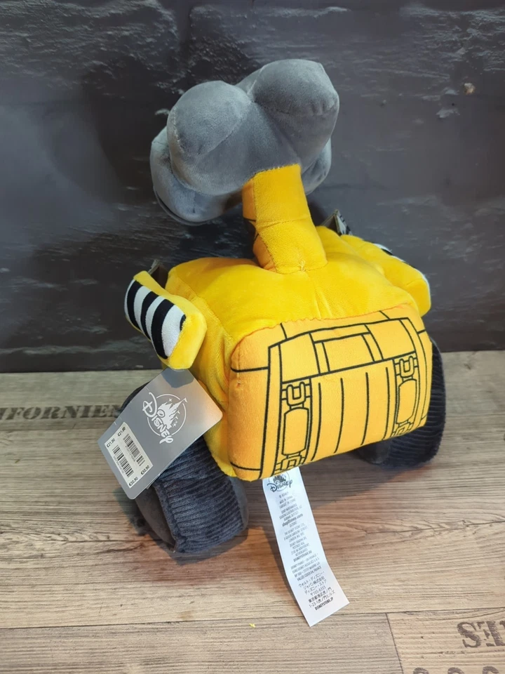 Disney Store Exclusive Wall-E Plush Large 14 Inch Yellow Pixar  New With Tags - Image 4 of 4