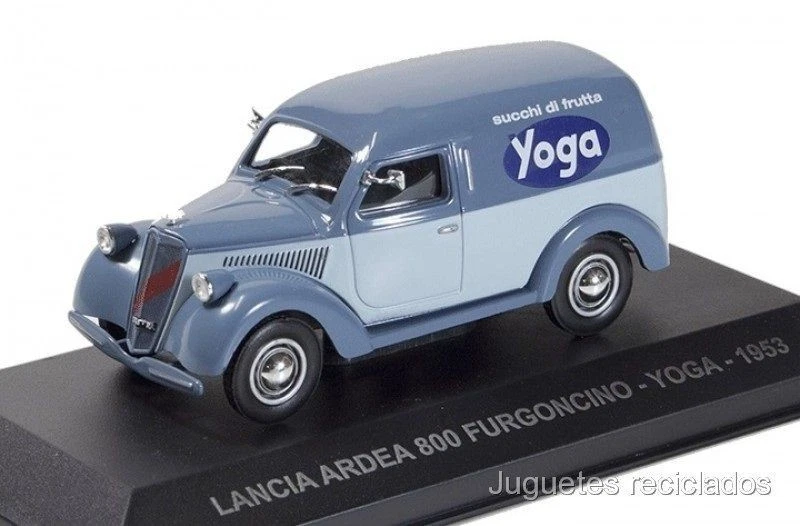 Miniature Altaya 1/43 - Lancia Jolly Van 1963 (Bticino) Gris Argenté - 20624H
