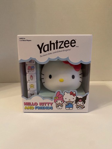 Hello Kitty and Friends Yahtzee Dice Game: Sanrio 2022: New, Unopened - Picture 8 of 9