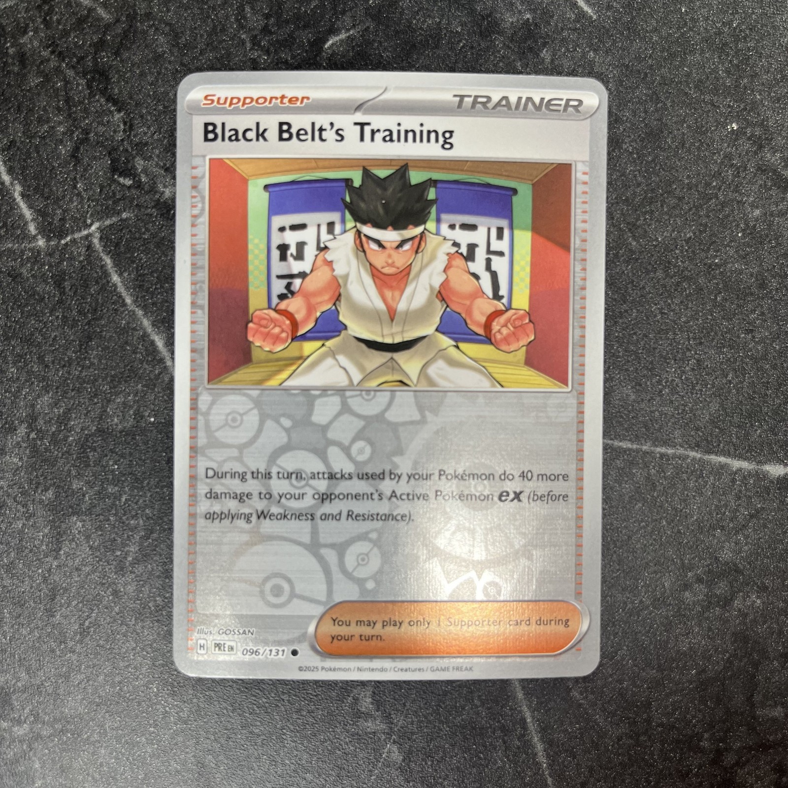 Black Belt's Training Reverse Holo 096/131 SV: Prismatic Evolutions (PRE) NM