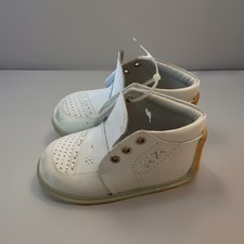 Italy Pibe Infant Leather Shoes Vintage Darling Toddler Walker