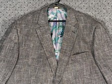 Oak Hill Jacket-Relaxer Textured Sport Coat Blazer 3XL 54/56 Big Black White