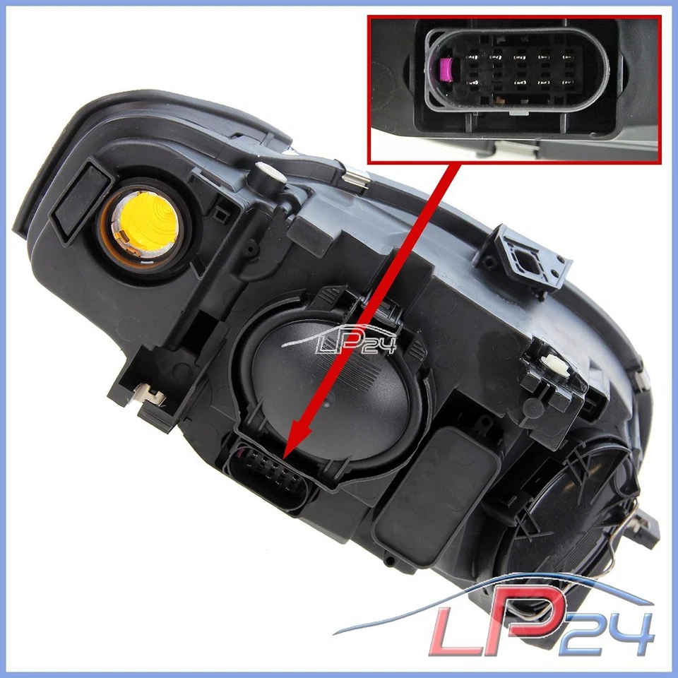 ATEC 2x FEUX H7/H7 AVEC MOTEUR STANDARD POUR AUDI A4 8E B7 8H B6 B7 BJ 04-09 - Photo 3/4