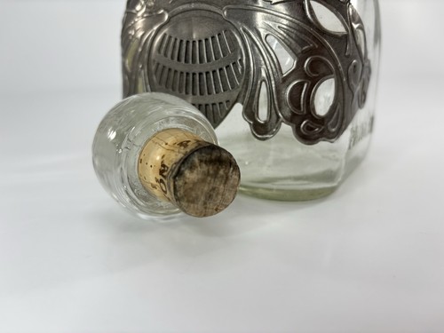 2015 Limited Edition Patron Silver 1492 Tequila Empty Bottle With Cork 9” Tall - Picture 10 of 12