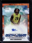 2024 Topps Chrome Sapphire Basketball Orange Brice Sensabaugh #SLS-BS