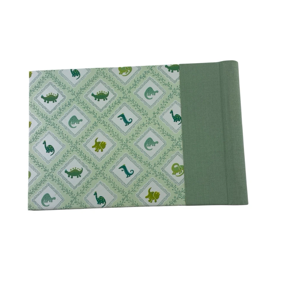 Hallmark Photo Album Grandma Brag Book for Grandson Dinosaur Theme Green Blue - Image 3 of 4