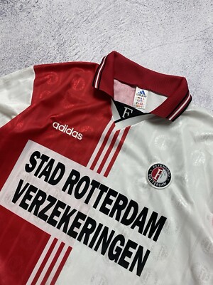 Vintage 1997/98 Feyenoord Rotterdam Adidas Home Soccer Vintage 1997/98 Feyenoord Rotterdam Adidas Home Soccer