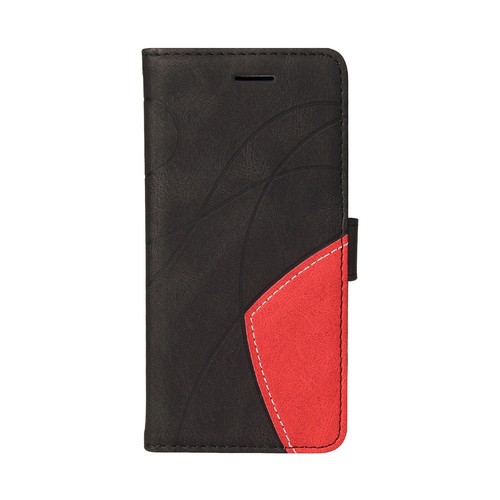 Two-color Stitching Leather Flip Phone Case For Motorola Moto G Play Power 2021 - Picture 16 of 60