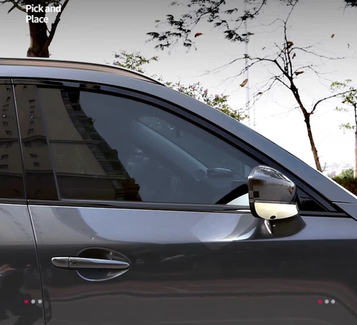 Car Window Molding Trims Seal Belt Strips Gloss Black For Mazda CX-5 2017- 2025 - Picture 3 of 5