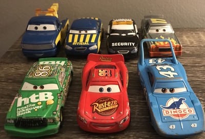 Disney Pixar Cars Piston Cup Lot Lightning McQueen King Chick Hicks & Extra Cars | eBay