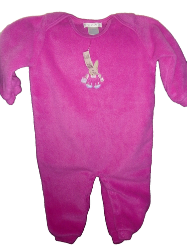 The Children’s Place Baby Girl 12 Months Fleece Pajama Sleeper New