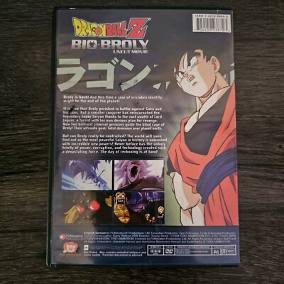 Dragon Ball Z: Bio-Broly DVD 704400038723| eBay