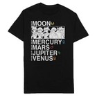 Moon Regular Size S T-Shirts for Men
