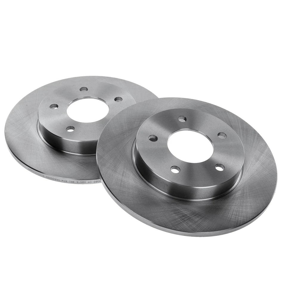 Rotor de freio a disco dianteiro e traseiro e pastilhas de freio para Buick Lesabre Ponatic 2000-2005 - Imagem 3 de 4