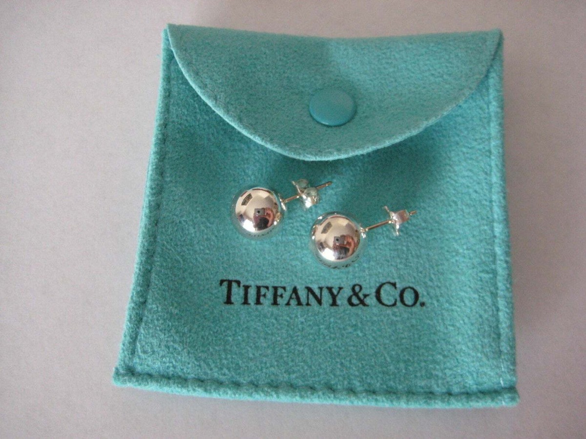 Tiffany HardWear Bead Ball Stud Earrings 8mm in Sterling Tiffany HardWear Bead Ball Stud Earrings 8mm in Sterling