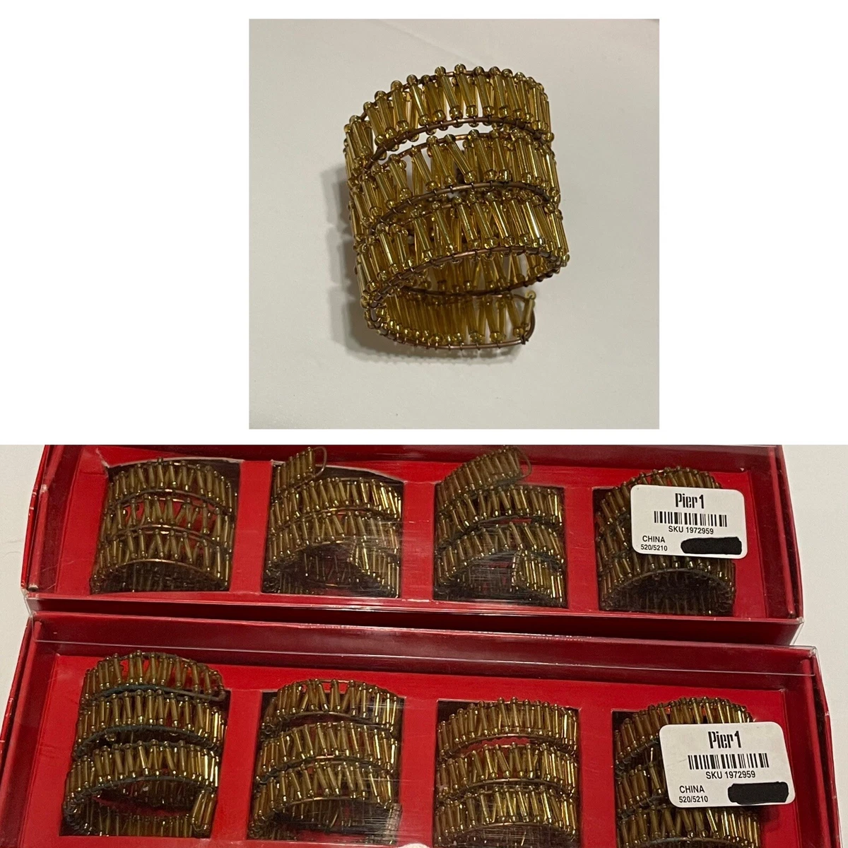 Pier one napkin rings deals