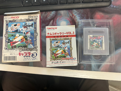 ナムコギャラリーVOL3 Namco Gallery Vol. 3 Game Boy Japan CIB Complete | eBay