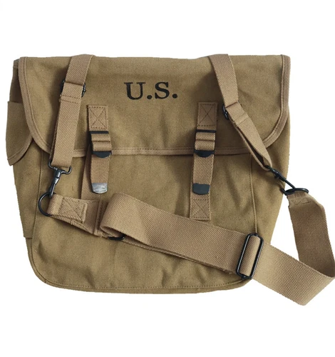 WW2 US Army M1936 Musette Field M36 Backpack Haversack Military Hunting Bag