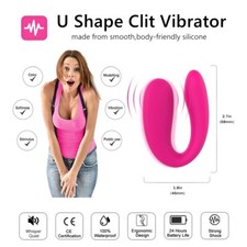 Vibrator-Bullet-G-Spot-Dildo-Clit-Massager-Anal-Silicone-Sex-Toys-Women-Couple