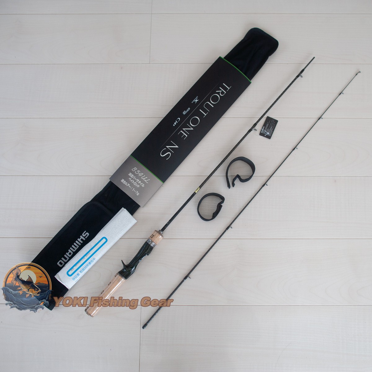 Shimano 2024 TROUT ONE NS B54UL Baitcasting Rod-Watch Our Product