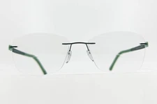 Silhouette 5452 40 6054 Eyeglasses Frames  Green 17 135  15290