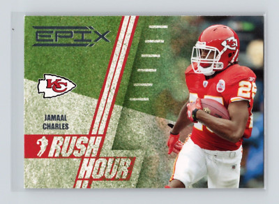 2010 Panini Epix - Rush Hour #20 Jamaal Charles - Kansas City Chiefs