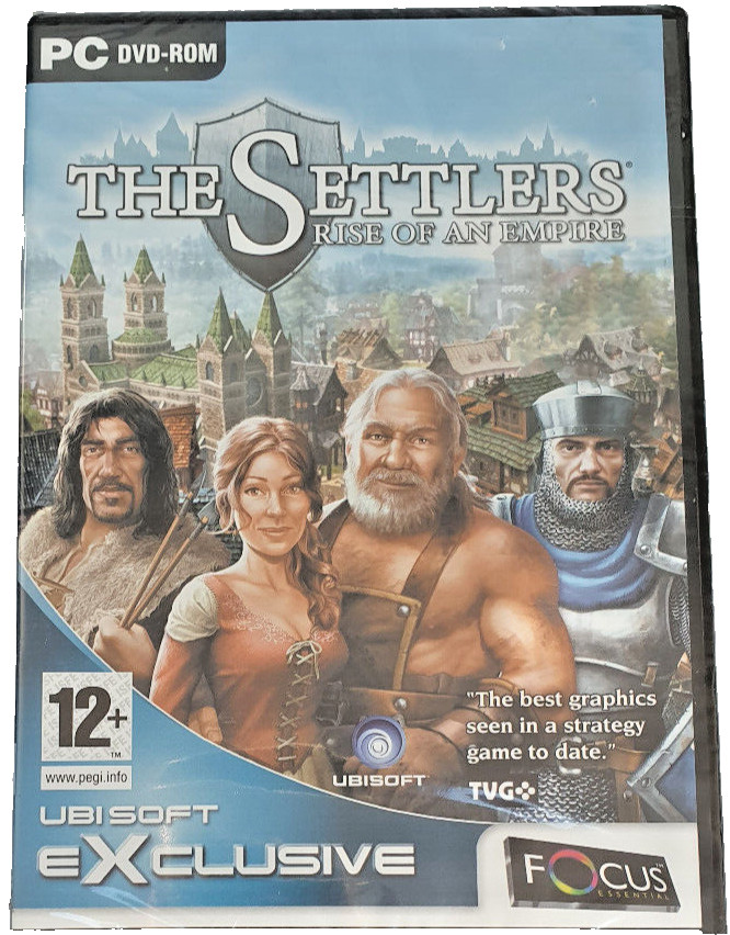 The Settlers, Rise of an Empire PC DVD-ROM. Ubisoft 2007  New and Sealed
