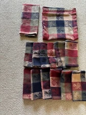 SET OF TABLE RUNNER, DISHTOWEL & 12 NAPKINS - PARK DESIGNS PINECONE CABIN LODGE!