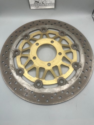 Genuine 96-05 Suzuki Bandit GSF600 Front Brake Disc Rotor Pair - Picture 7 of 11