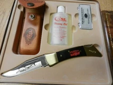 NIB Case XX 2159L SS Gift set Tin " JUART Brothers Excavating " 2014 Unused