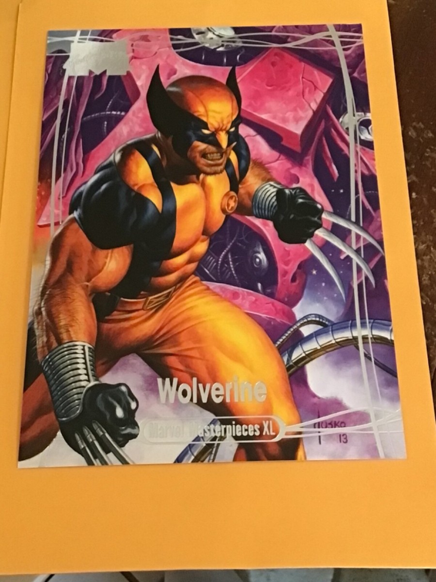 シングルカード Marvel Masterpieces Wolverine Lenticular