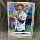 JUAN SOTO 2022 Topps Chrome SSP IMAGE VARIATION REFRACTOR Nationals #129