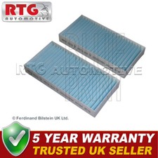 Cabin Filter Set Fits Jeep Wrangler 2006- 2.8 CRD 3.6 3.8 + Other Models