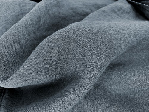 Bettwäsche-Set 100% Leinen "Stonewashed" (240x220, 2St. 80x80 cm) Bezel - Picture 4 of 4