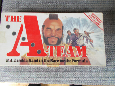 Das A-Team BA hilft im Rennen um die Formel Brettspiel Vintage
